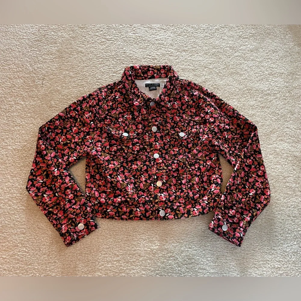 Social Standards By Sanctuary - Flower Jacket - Girl’s - Size: XL 14-16